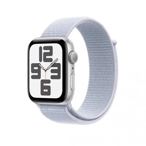 Умные часы Apple Watch SE 2 (2024) GPS 44mm Silver Aluminium Case with Blue Cloud Sport Loop Band - (MXET3)